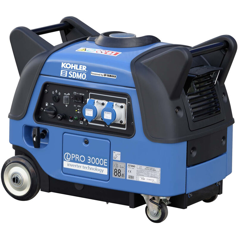 Groupe Électrogène Portable Inverter Pro 3000e Sdmo Yamaha 3499231003091