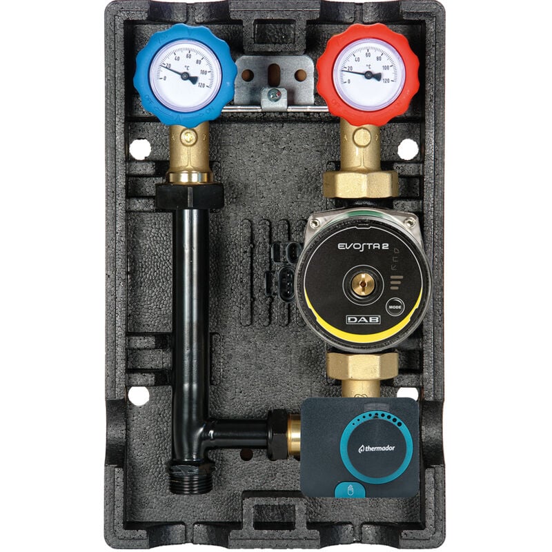 Groupe hydraulique modulfit mélangé avec circulateur - DN25 Thermador