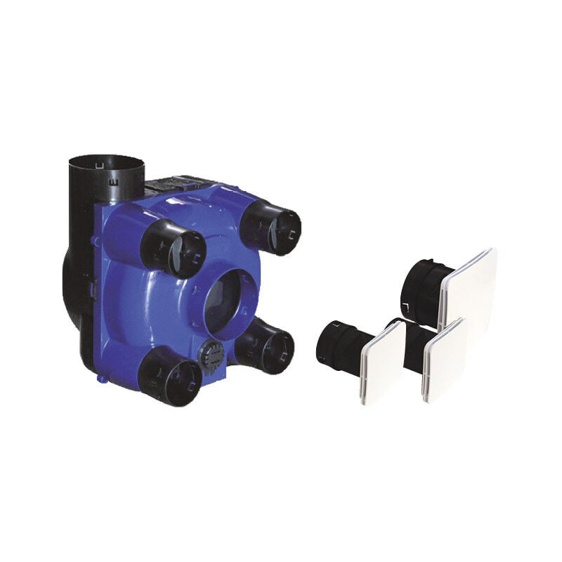 Nather - Groupe vmc simple flux autoréglable Kit KHEO3 DESIGN2S sans inter 997956