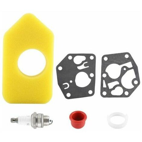 GroupM Filtre à air Ressort régulateur de vitesse Accessoires Briggs & Stratton Filtre à air, joint membrane carburateur Filtre à air
