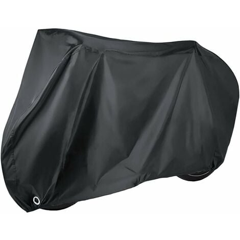 GroupM Housse de cyclisme noire XL pour vêtements de cyclisme, housse de protection extérieure anti-poussière