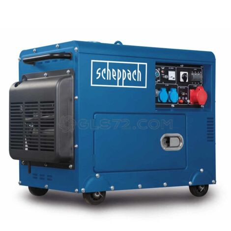 GROUPO ELECTROGENO GENERADOR DIESEL 5000W 7,7CV SCHEPPACH SG5200D