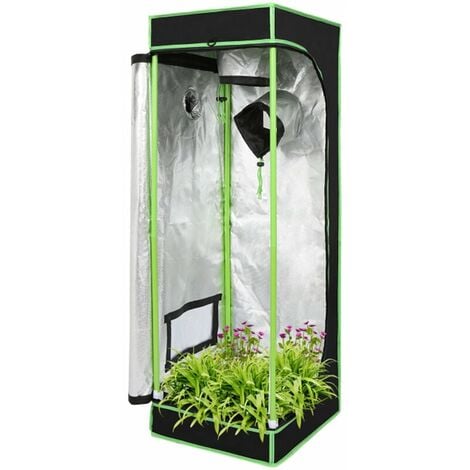 Growzelt Growbox Gewächshaus Indoor Pflanzenzelt 4040120CM