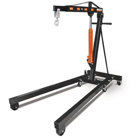 GRU IDRAULICA A CARRELLO PIEGHEVOLE CON POMPA 2ton WK 2003 UNICRAFT