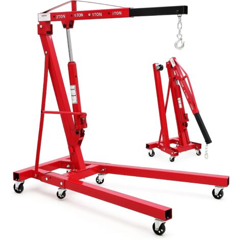 GRUA DE TALLER PLEGABLE 2 TONELADAS (2000KG) CE, 80KG
