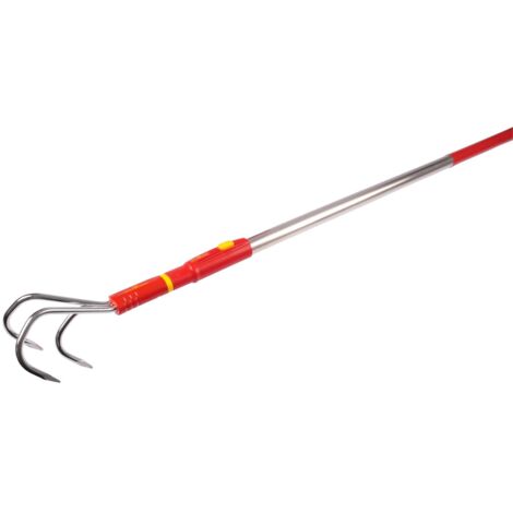 Grubber BA-M + Stiel ZMi 15 Wolf-Garten multi-star Grubber mit Alu-Stiel Gartengrubber Gerätestiel Gartenset