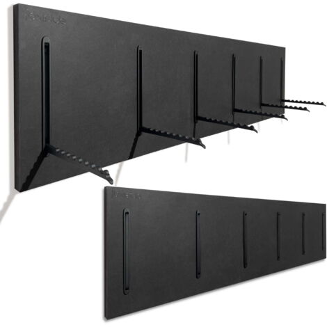 Gruccia nera 25x100cm per giacche