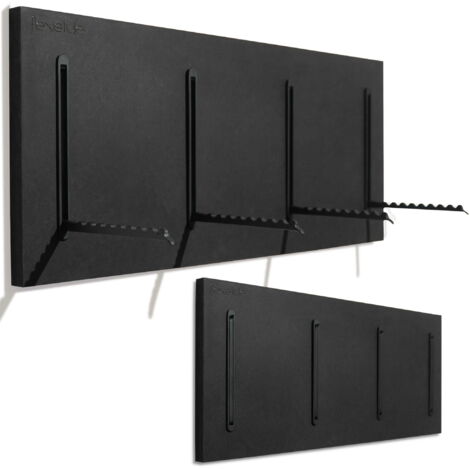 Gruccia nera 25x60cm per giacche