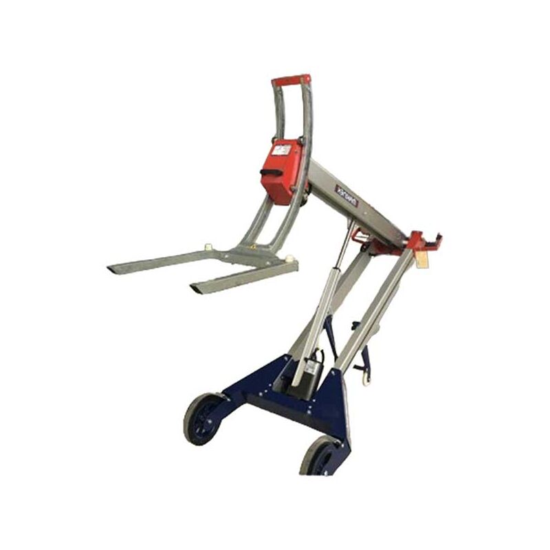 Matisère - Grue d'atelier semi électrique pour palette - Charge max 120kg - 300778/F