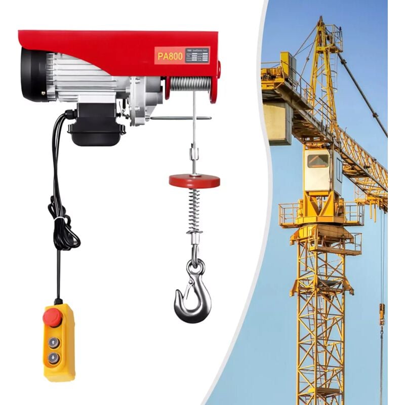 Grue Électrique de Treuil de Grue de Grue de Treuil de Grue de Moteur de Treuil de Moteur 800Kg