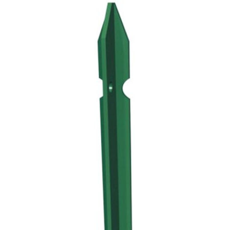 Grün beschichteter T-Stab 125x3x3 cm