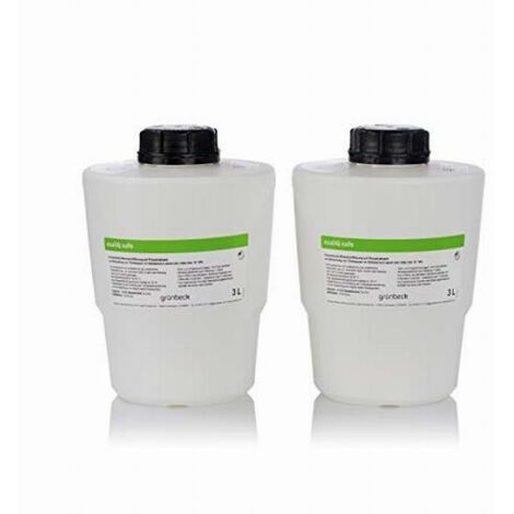 Grünbeck 114032 exaliQ-Soluzione Minerale, 2 x 3 Litri, Bianco