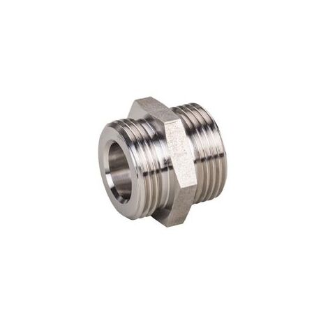 Grünbeck Doppelnippel 3/8" für F-NT und OV G 3/4" zum Anbringen von Anschlussschläuchen