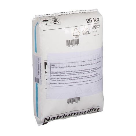 Grünbeck Natriumsulfit Sauerstoffbindemittel zur Verhinderung von Korrosion, Gebinde 25kg
