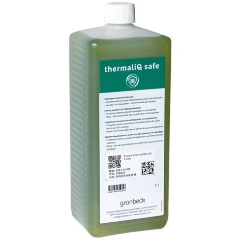 Grünbeck thermaliQ safe Chemikal 1l zur Konditionierung von neuen oder gereinigten Heizkreisläufen