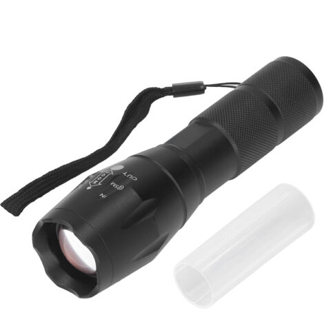 Grüne LED-Taschenlampe mit einem Leuchtmodus, wasserdicht und mit einstellbarem Fokus für die Nachtjagd
