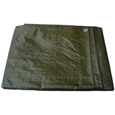 Grüne Plane 8x10 m dick (130 g/m2)