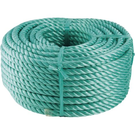 Grüne Polyesterleine  40m, Ø10mm