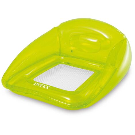 Grüne Schwimmstuhlmatratze INTEX 56802