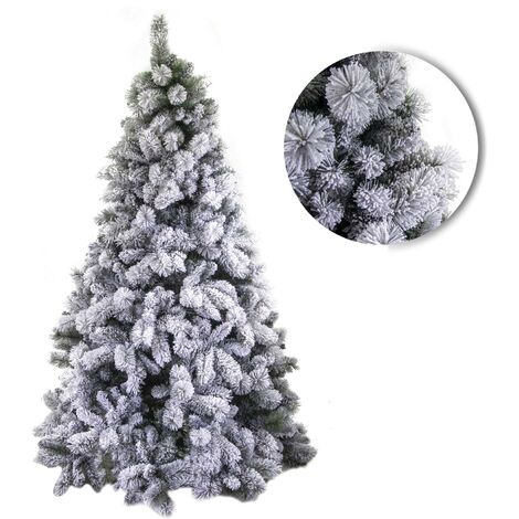 Grüner Gennargentu-Baum mit Schnee 1189 Äste cmø134h210