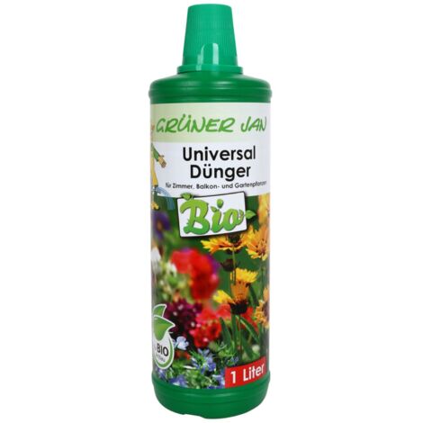 Grüner Jan BIO-Universaldünger 1 Liter Spezialdünger Blumendünger Pflanzendünger