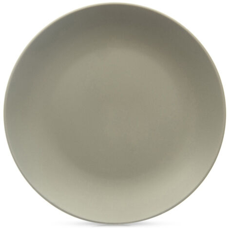 Grüner Keramik-Essteller, 27 cm