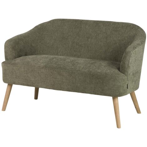 Grünes Chenille-Sofa 131X72X79 Cm