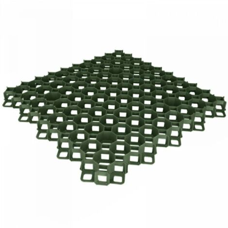 Grünes Gartennetz 40mm / 60cm x 60cm Multi Grid, für Zäune, Strukturen und Stützen, grün, stark und langlebig.
