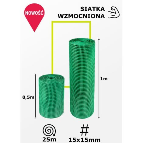 Grünes Gartennetz TYP 404 1M25MB - 25,0 MB - S-B 001 10