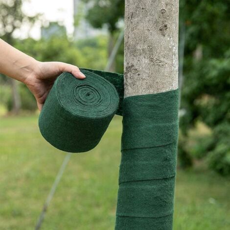 Grünes Isoliergewebe für Bäume, 0,12 x 15 Meter, 1 Rolle warmes und dickes Isoliergewebe für Bäume.