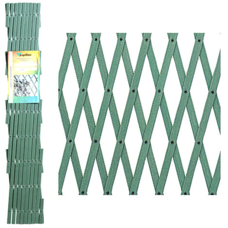 PAPILLON Grünes PVC-Gitter 3x1 Meter.