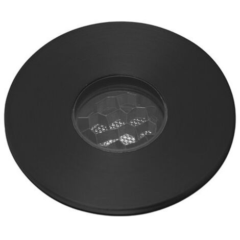 GRUND Empotrable de suelo inoxidable satinado y negro mate 70730