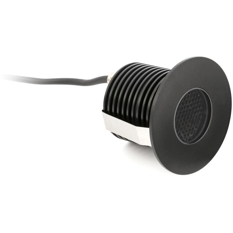 

GRUND Empotrable de suelo inoxidable satinado y negro mate de FARO - NEGRO SATINADO