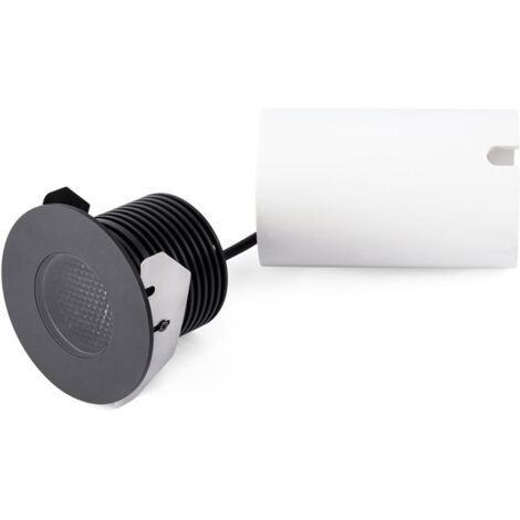 GRUND LED Empotrable negro 7W 70736