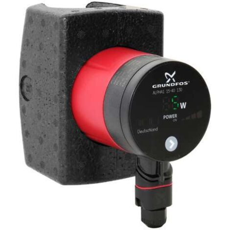 Grundfos Alpha1 15-40 Niedrigenergiepumpe Klasse A mit Dämmschale 99236206