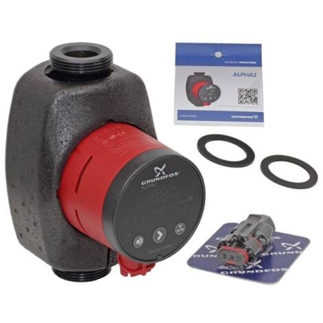Grundfos Alpha2 Hocheffizienz-Umwälzpumpe 25-40 180 mm Neue Generation
