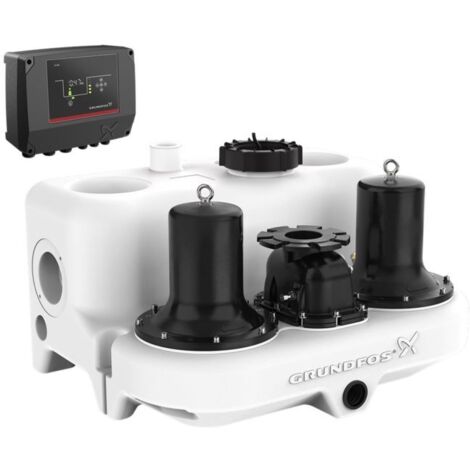 Grundfos Hebeanlage MD Abwasserhebeanlage, Doppelanlage MD.12.3.4 .8, 97901085