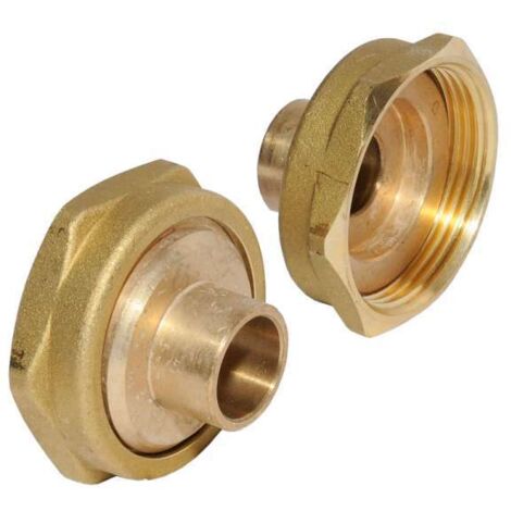 Grundfos Messing Verschraubung Lötstutzensatz G 1 1/4" x 15/22 Löt 525158 Verschraubungssatz