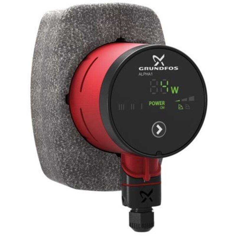 Grundfos - Pompe de circulation Alpha1 à haut rendement 99236213 25-40, 130 mm, pn 10, 230 v