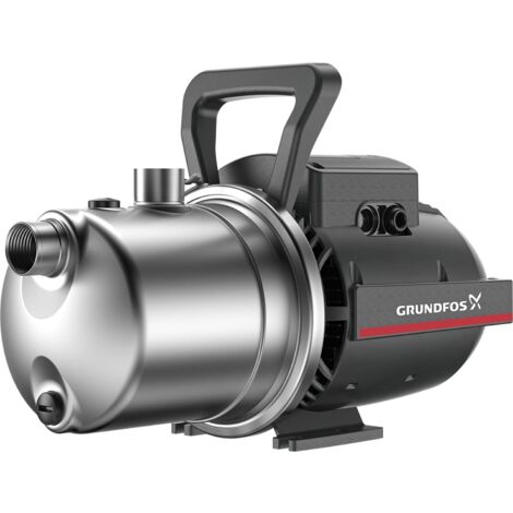 Grundfos – Pompe de surface auto-amorçante – JP447 – 0,85 kW – Débit 4,5 m3/h – Monophasé 220V – Pour eau claire et irrigation