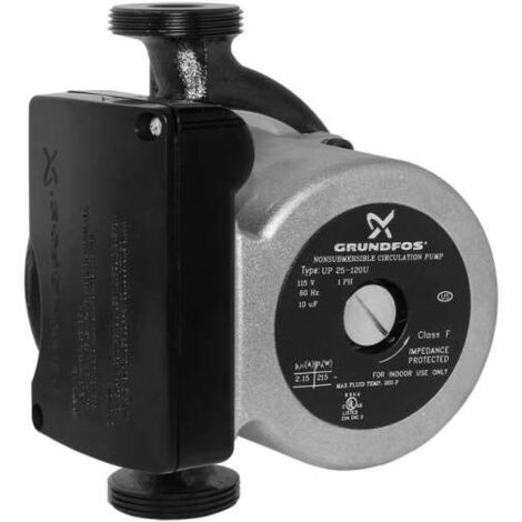 Grundfos UP 25-120 180 mm 1/115 V 60 Hz Umwälzpumpe