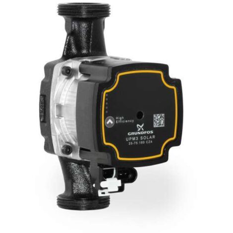 Grundfos UPM3 Solar 25-75 180 CZA PWM Solarpumpe Hocheffizienzpumpe