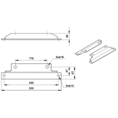 GRUNDFOS Zubehör für Unterwasserpumpen Kabelverbinder M0 4x6mm2 kpl.vergossen, 96453290