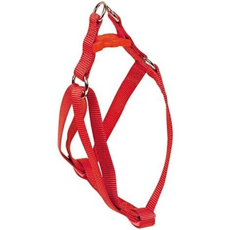 Grundgeschirr rot 25mm x 45-60cm nayeco
