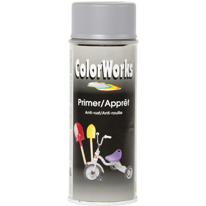 Colorworks Grundierung Spray 400ml Grau Voranstrich