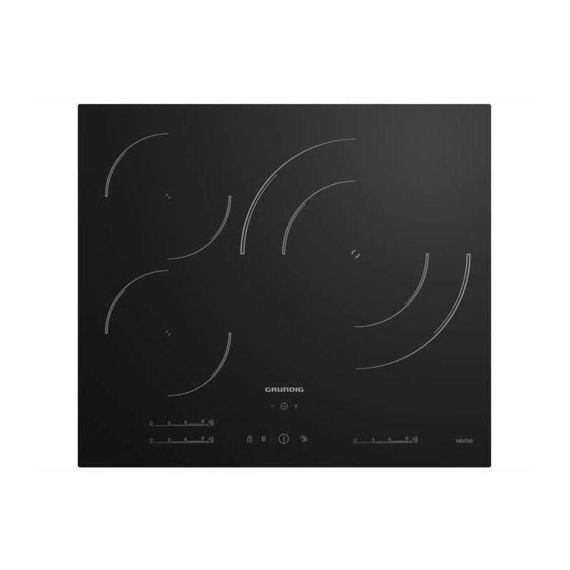 Image of Piano cottura a induzione GRUNDIG - 3 fuochi - 60 cm - GIEI627379PN