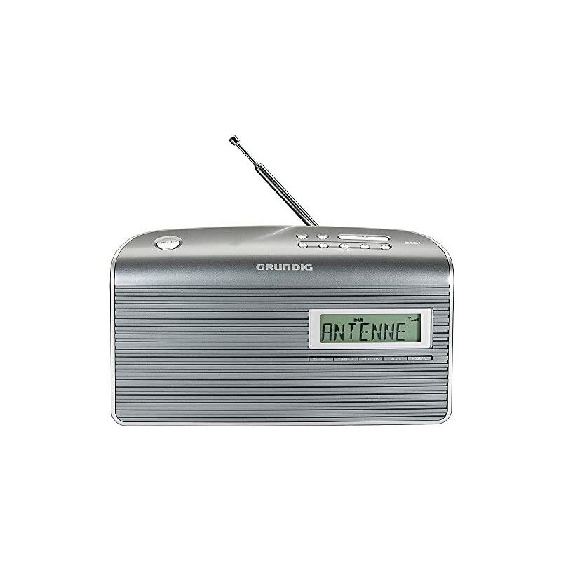 

Grundig - del Muisc 7000 Radio diseño Moderno Digital Gris/Plata