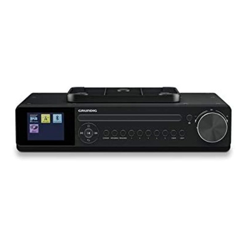 Dkr Dab - Radio de Cuisine avec Bluetooth et Dab (réception incluse) Dab+, cd. Noir - Grundig