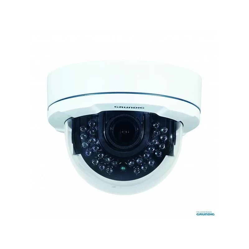 GCA-B4327D - 1/3' ccd Caméra Dôme fixe 2,810,5mm icr 28 LEDs ir wdr 700L - Grundig
