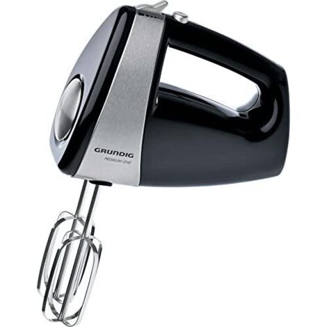 Grundig HM 5040 Handmixer Schwarz Edelstahl